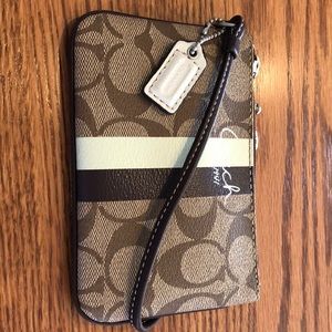 Coach wristlet